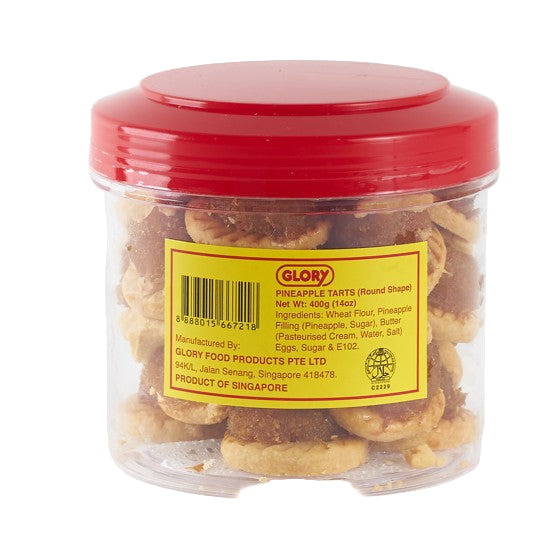 Pineapple Tart Round Shape 400g