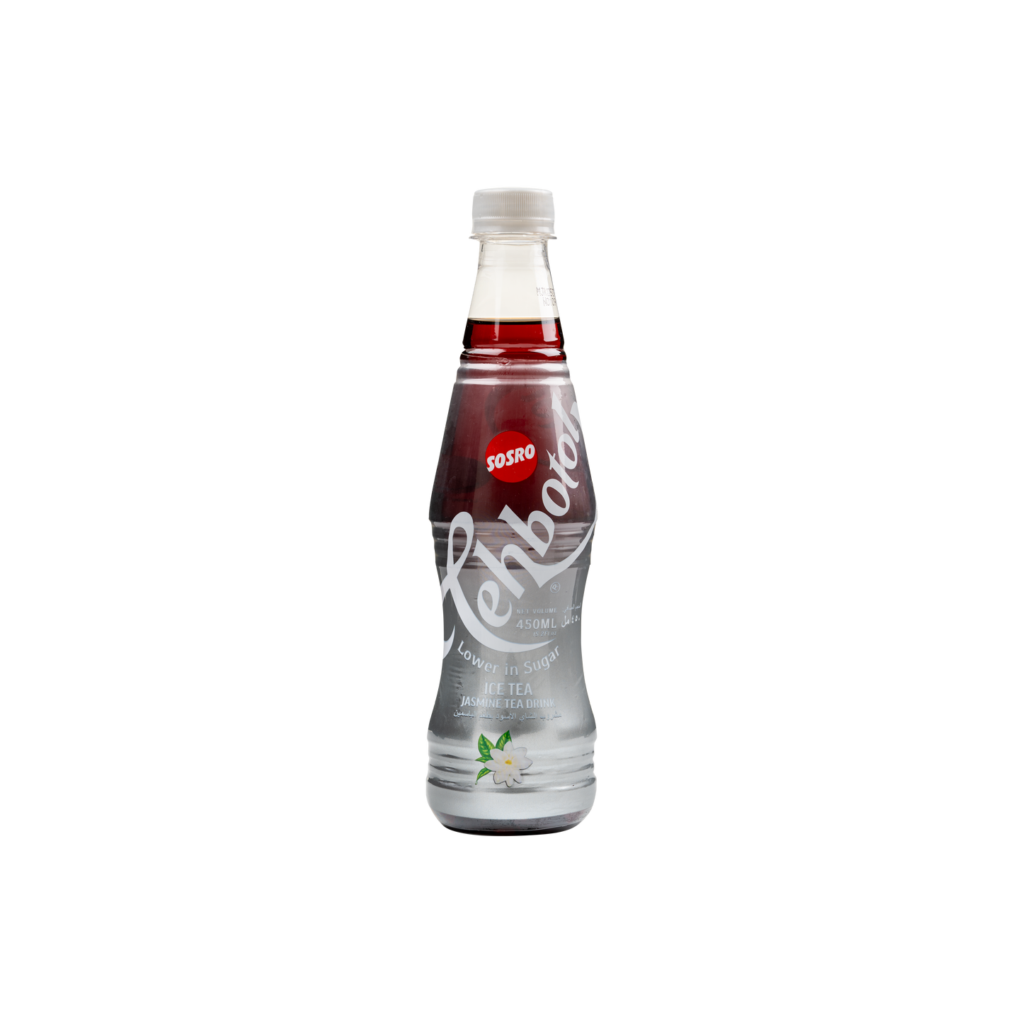 Sosro Teh Botol Jasmine Tea (Less Sugar) (450ml)