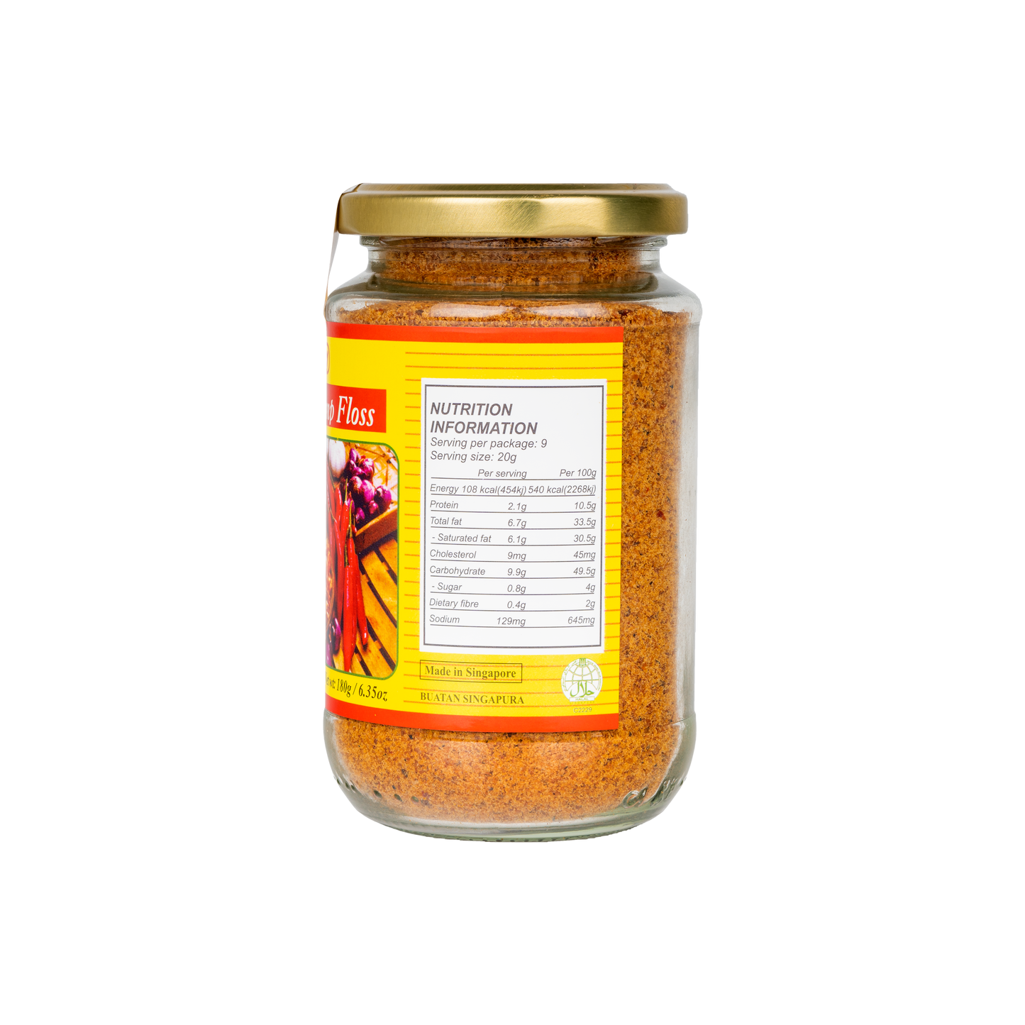 Chilli Shrimp Floss (180g)