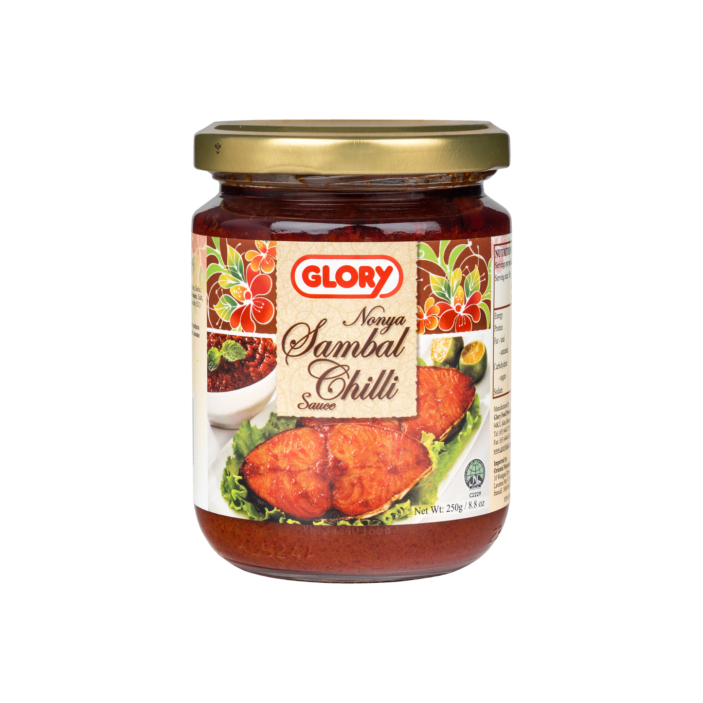 Nonya Sambal Chilli (250g)