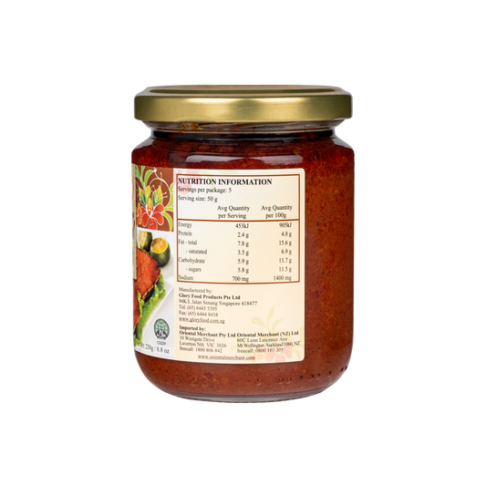 Nonya Sambal Chilli (250g)