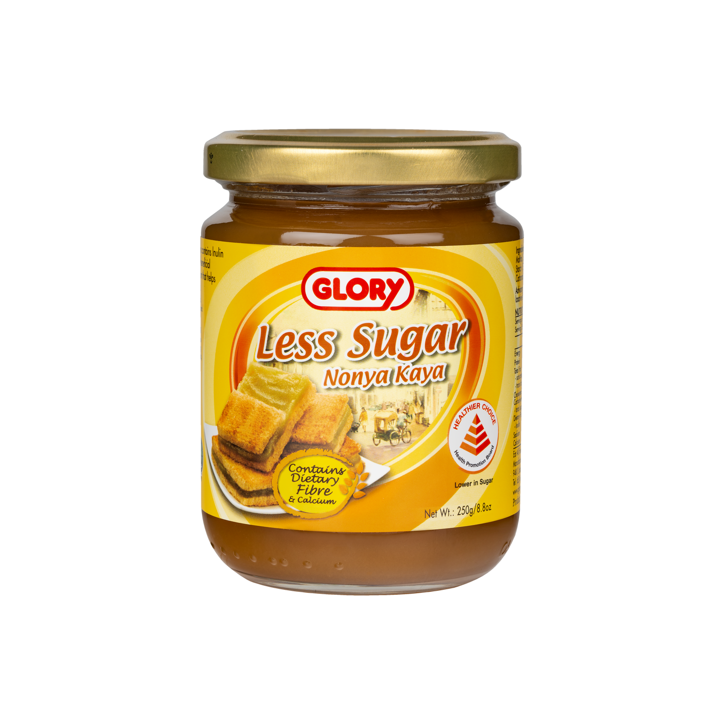 Less Sugar Nonya Kaya (250g)
