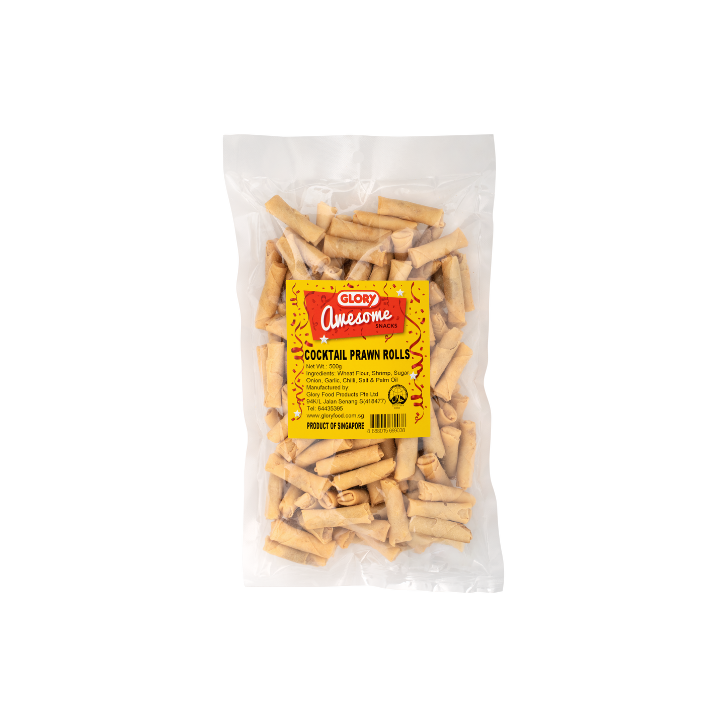Cocktail Prawn Rolls (500g)
