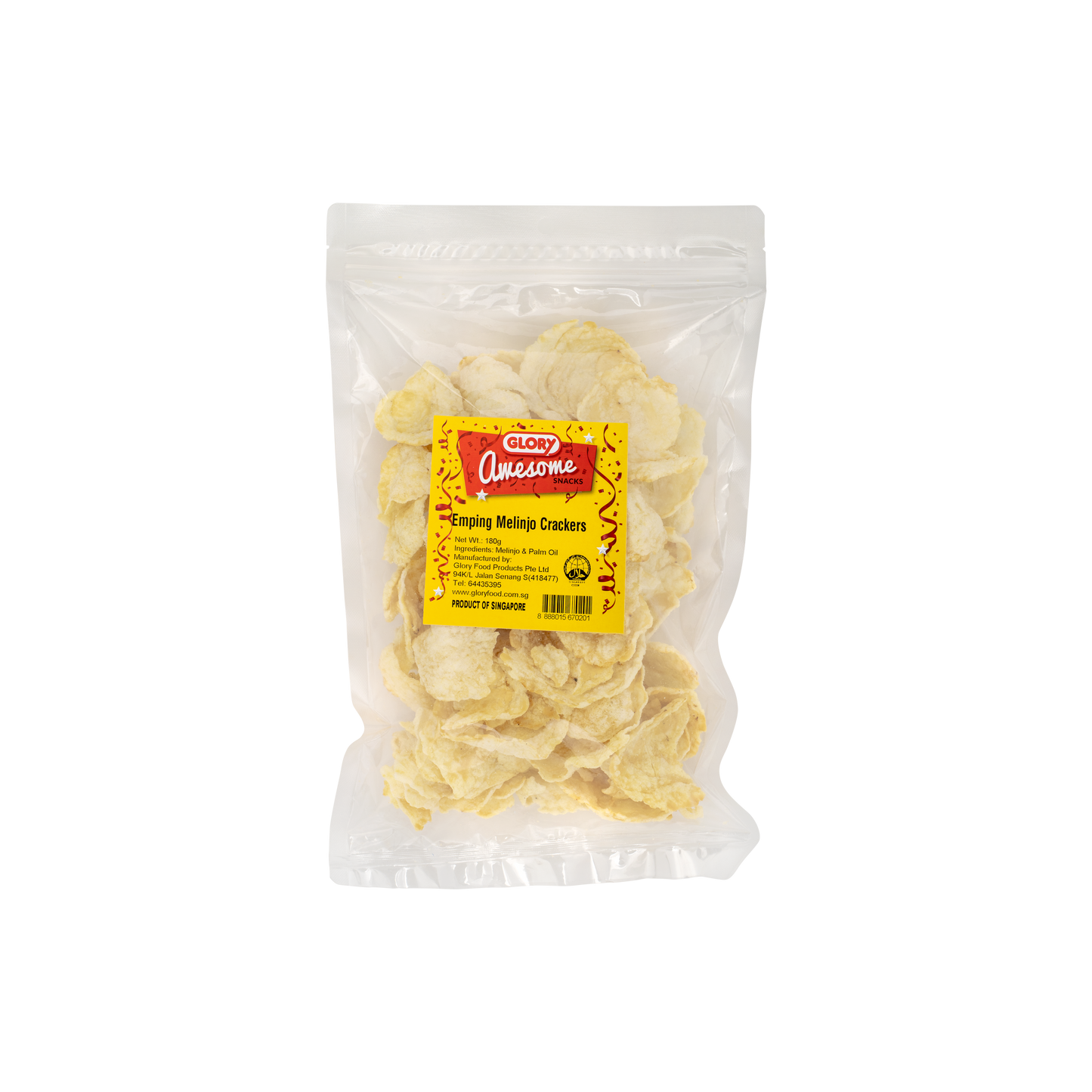 Emping Melinjo Crackers (180g)
