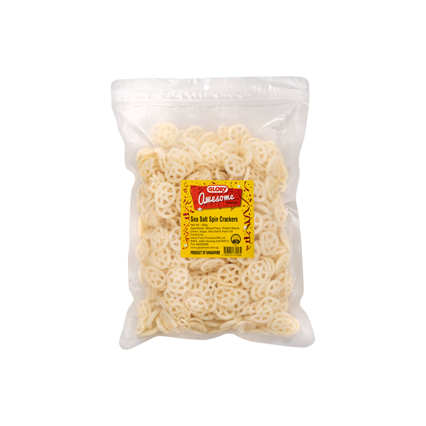 Sea Salt Spin Crackers (250g)