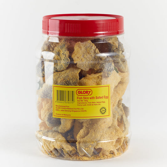Fish Skin with Salted Egg 160g
