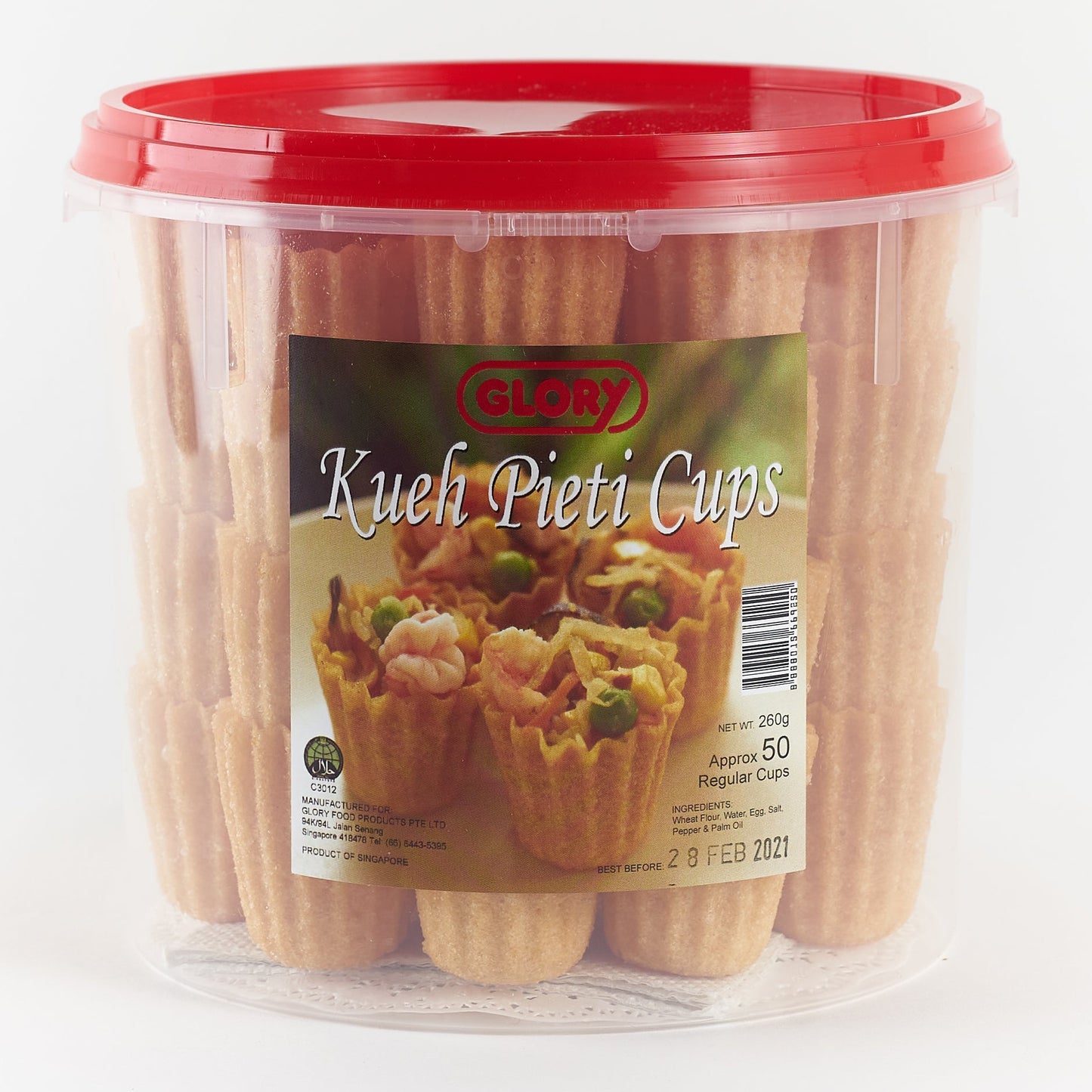 Kueh Pieti Cups 260g