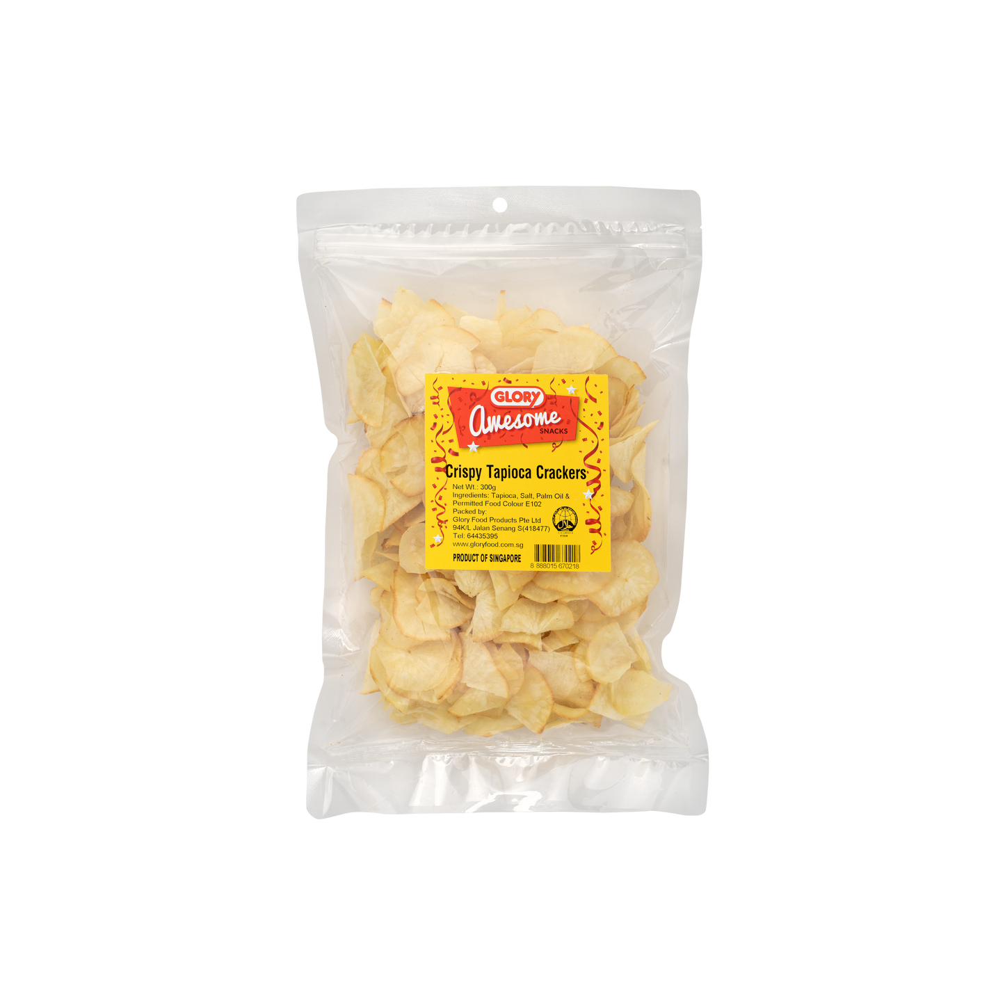 Crispy Tapioca Crackers (300g)