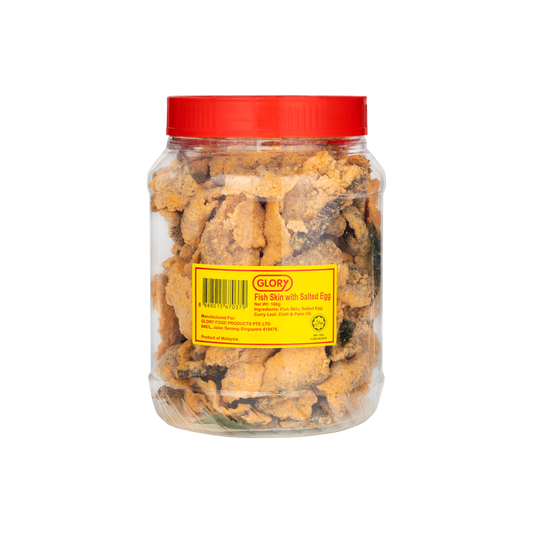 Fish Skin With Salted Egg (160g)