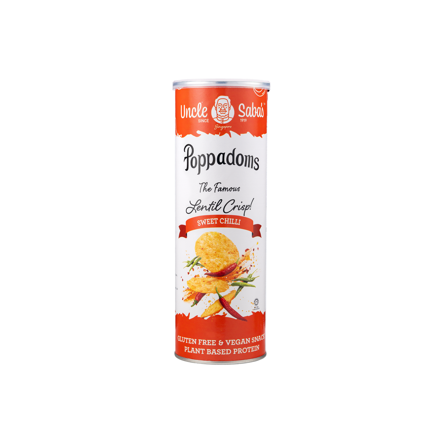 Uncle Saba Poppadoms Sweet Chilli (70g)